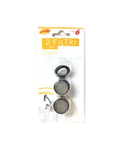 rompigetto - filtro acqua rubinetto - 20mm maschio - 2 pezzi: tuttocasashop.it: altro - bazar
