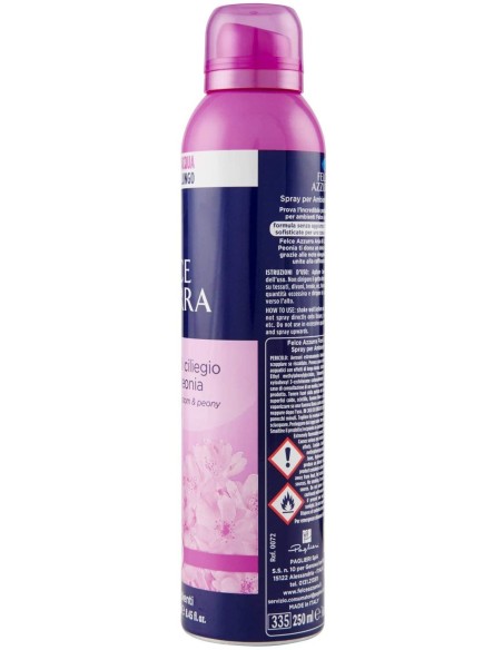 felce azzurra aria di casa deodorante - spray 250ml - ciliegio e peonia: tuttocasashop.it: pulizia e cura della casa