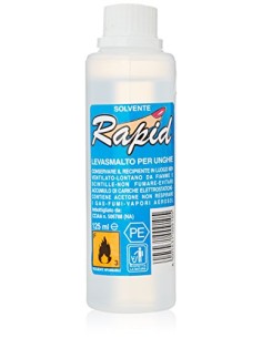 rapid solvente levasmalto per smalto unghie 125ml: tuttocasashop.it: igiene e cura della persona