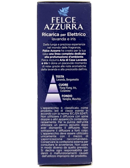felce azzurra aria di casa ricarica per diffusore elettrico - lavanda: tuttocasashop.it: pulizia e cura della casa
