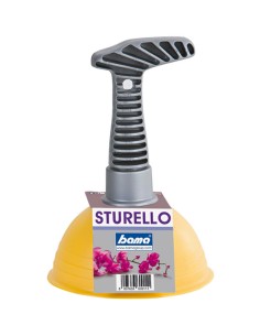 bama sturello - ventosa sturalavandino impugnatura ergonomica - colori ass.: tuttocasashop.it: pulizia e cura della casa