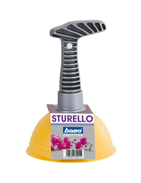 bama sturello - ventosa sturalavandino impugnatura ergonomica - colori ass.: tuttocasashop.it: pulizia e cura della casa