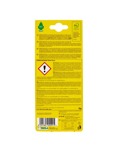 arbre magique alberello deodorante per auto - 1 pezzo - mela verde: tuttocasashop.it: pulizia e cura della casa