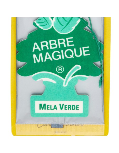 arbre magique alberello deodorante per auto - 1 pezzo - mela verde: tuttocasashop.it: pulizia e cura della casa