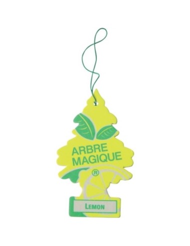 arbre magique alberello deodorante per auto - 1 pezzo - limone: tuttocasashop.it: pulizia e cura della casa