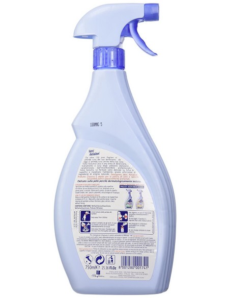 felce azzurra detergente per vetri e cristalli spray - 750ml: tuttocasashop.it: pulizia e cura della casa