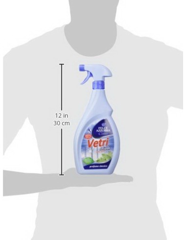 felce azzurra detergente per vetri e cristalli spray - 750ml: tuttocasashop.it: pulizia e cura della casa