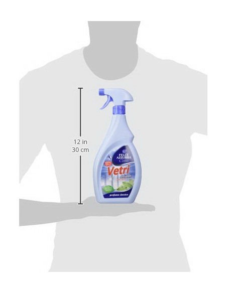 felce azzurra detergente per vetri e cristalli spray - 750ml: tuttocasashop.it: pulizia e cura della casa
