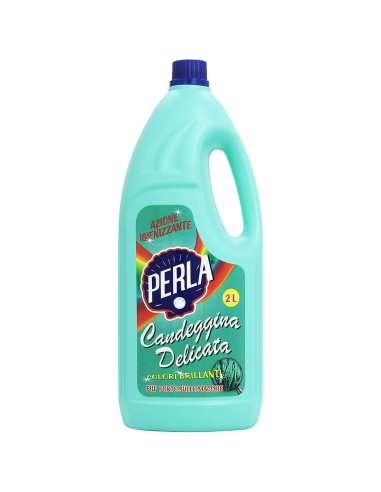 perla candeggina delicata 2l - per bucato a mano e lavatrice: tuttocasashop.it: prodotti per bucato e tessuti