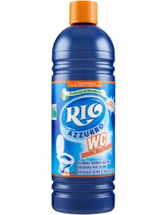 rio azzurro wc - 750ml - detergente disincrostante per water e sanitari: tuttocasashop.it: pulizia e cura della casa
