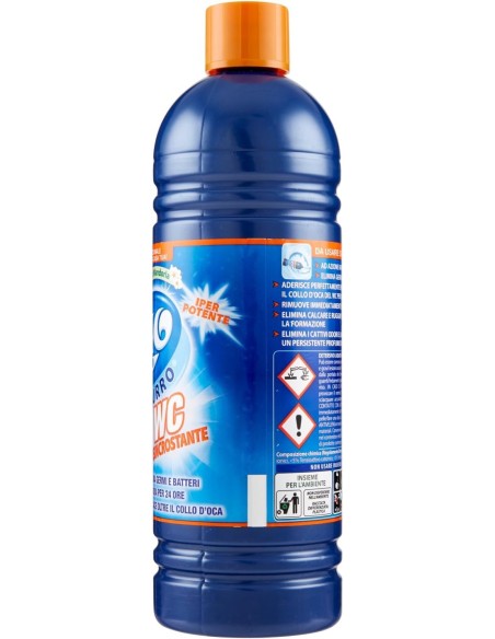 rio azzurro wc - 750ml - detergente disincrostante per water e sanitari: tuttocasashop.it: pulizia e cura della casa