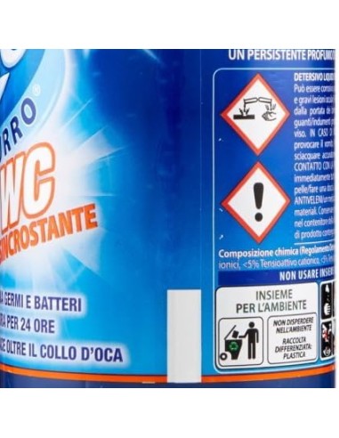 rio azzurro wc - 750ml - detergente disincrostante per water e sanitari: tuttocasashop.it: pulizia e cura della casa