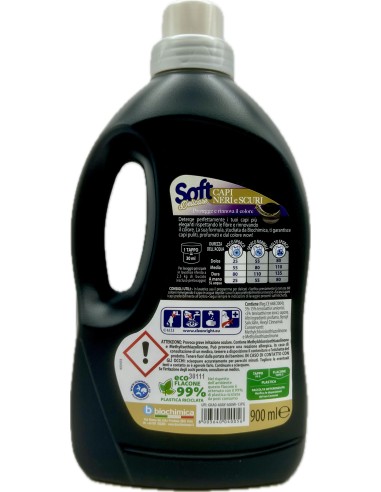 soft detersivo liquido per capi delicati 1 litro - 16 lavaggi - capi scuri: tuttocasashop.it: prodotti per bucato e tessuti