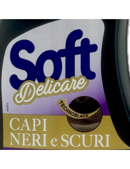 soft detersivo liquido per capi delicati 1 litro - 16 lavaggi - capi scuri: tuttocasashop.it: prodotti per bucato e tessuti