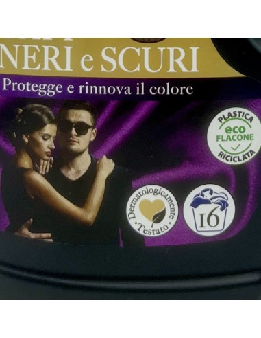 soft detersivo liquido per capi delicati 1 litro - 16 lavaggi - capi scuri: tuttocasashop.it: prodotti per bucato e tessuti