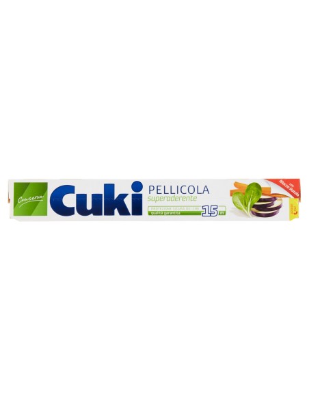 cuki pellicola per alimenti - 15 metri: tuttocasashop.it: carta & monouso