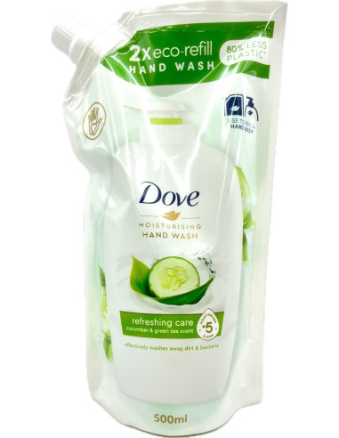 dove sapone liquido 500ml - fresh touch - busta ecoricarica: tuttocasashop.it: igiene e cura della persona