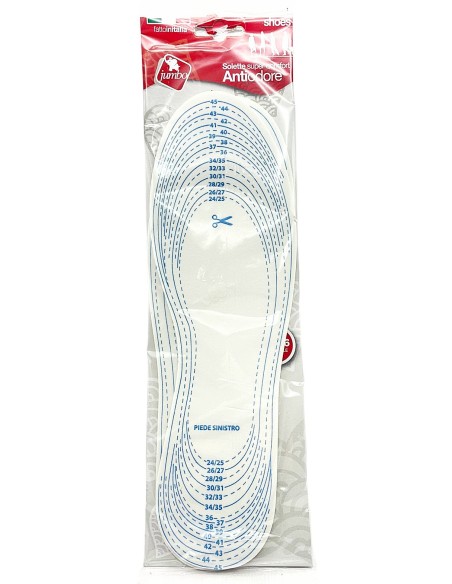 solette universali - bianche - sport - da tagliare a misura: tuttocasashop.it: prodotti per bucato e tessuti