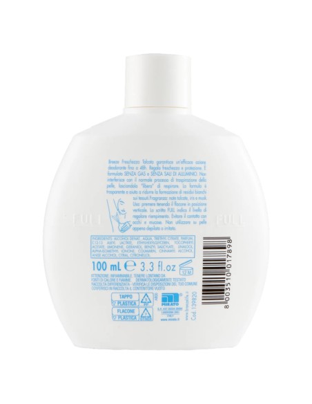 breeze deo no-gas 100ml fresc.talcat.898: tuttocasashop.it: igiene e cura della persona