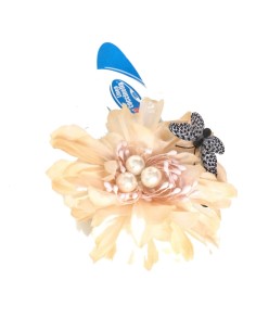 reggitenda fiore con farfalla pinzone: tuttocasashop.it: altro - bazar