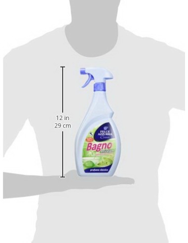 felce azzurra detergente spray bagno - 750ml - con anticalcare: tuttocasashop.it: pulizia e cura della casa