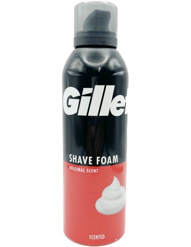gillette schiuma da barba - 200ml - classica: tuttocasashop.it: igiene e cura della persona