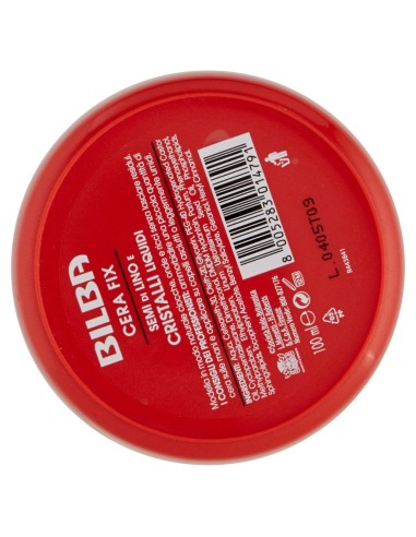 bilba cera fix - 100ml - fissante capelli - semi di lino e cristalli liquidi: tuttocasashop.it: igiene e cura della persona