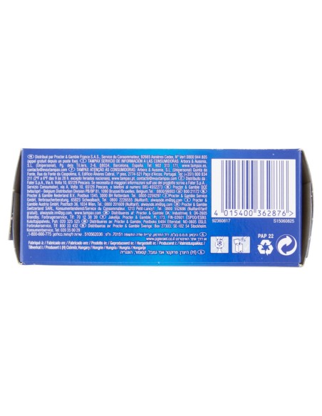 tampax blue box assorbenti igienici interni - 20 pezzi - formato super: tuttocasashop.it: igiene e cura della persona