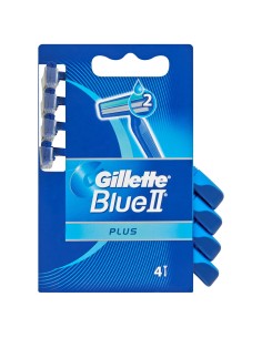 gillette blue ii plus rasoi radi e getta bilama - 4 pezzi - art.684: tuttocasashop.it: igiene e cura della persona