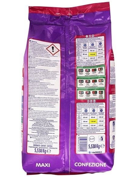 soft detersivo lavatrice in polvere busta 78 misurini 3.9kg - lavanda: tuttocasashop.it: prodotti per bucato e tessuti