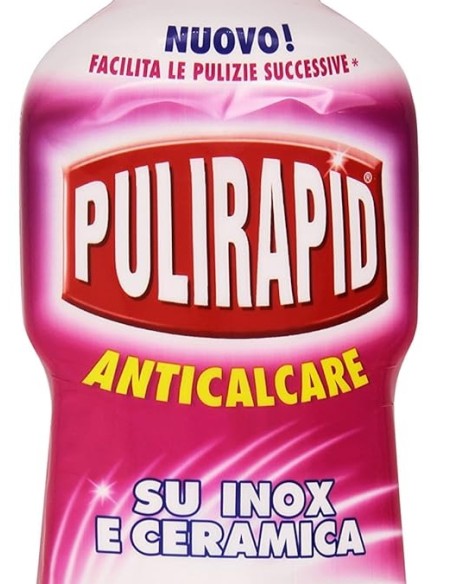 pulirapid detergente anticalcare liquido - 750ml - aceto: tuttocasashop.it: pulizia e cura della casa