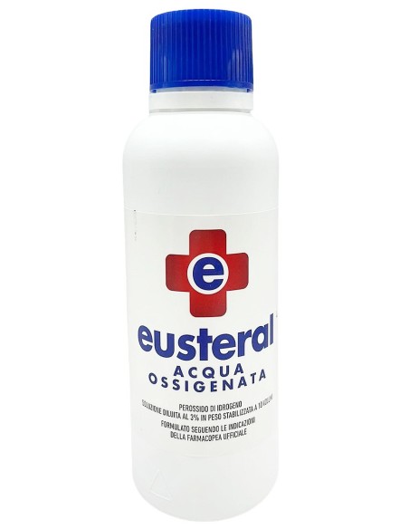 eusteral acqua ossigenata - 250ml - perossido di idrogeno: tuttocasashop.it: igiene e cura della persona