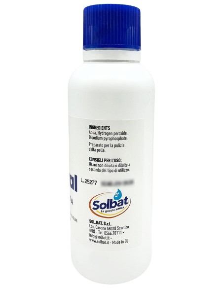 eusteral acqua ossigenata - 250ml - perossido di idrogeno: tuttocasashop.it: igiene e cura della persona