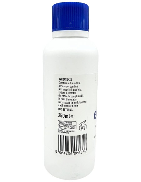 eusteral acqua ossigenata - 250ml - perossido di idrogeno: tuttocasashop.it: igiene e cura della persona