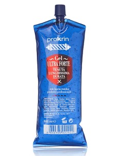 prokrin gel per capelli 500ml - fissaggio ultraforte - lunghissima durata: tuttocasashop.it: igiene e cura della persona