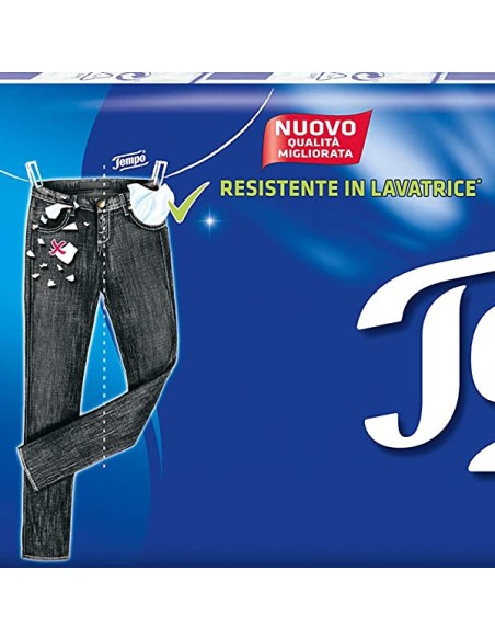 tempo fazzoletti di carta da naso - 15 pacchetti da 9 pezzi: tuttocasashop.it: carta & monouso