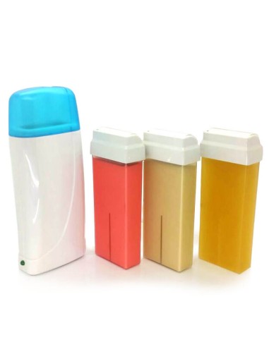 easy roller scaldacera elettrico per cartucce a rullo cera depilatoria 100ml: tuttocasashop.it: igiene e cura della persona