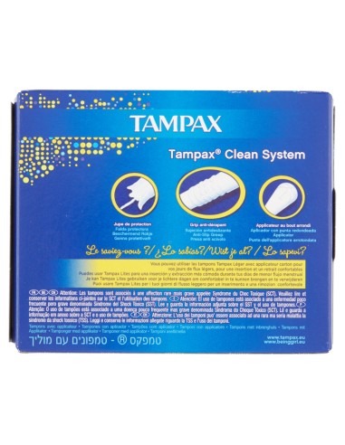 tampax blue box assorbenti igienici interni - 20 pezzi - formato regular: tuttocasashop.it: igiene e cura della persona