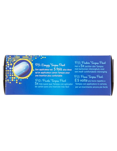 tampax blue box assorbenti igienici interni - 20 pezzi - formato regular: tuttocasashop.it: igiene e cura della persona