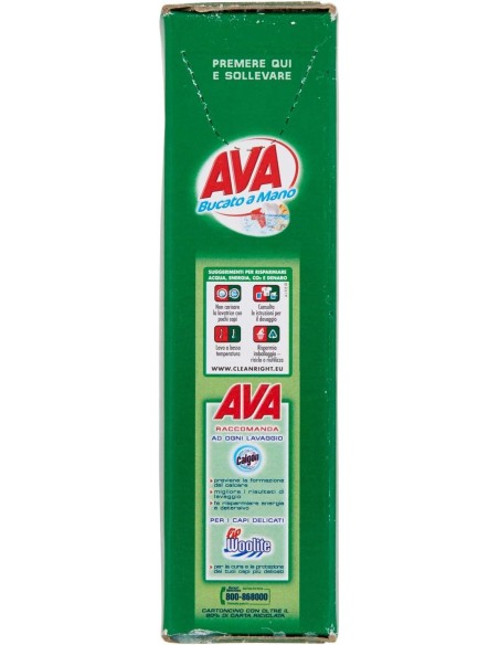 ava detersivo per bucato a mano in polvere 380g: tuttocasashop.it: prodotti per bucato e tessuti