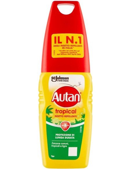 autan insetto repellente vapo 100ml - tropical - zanzare comuni e tropicali: tuttocasashop.it: igiene e cura della persona