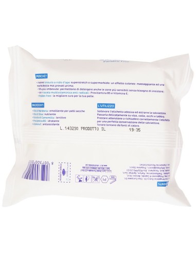 laurella salviettine struccanti 20pz - anche per trucco waterproof: tuttocasashop.it: igiene e cura della persona