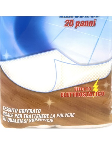 l'unico panno catturapolvere - 30 x 50 cm - 20 pezzi - compatibile swiffer: tuttocasashop.it: pulizia e cura della casa