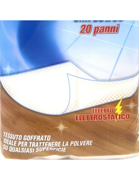 l'unico panno catturapolvere - 30 x 50 cm - 20 pezzi - compatibile swiffer: tuttocasashop.it: pulizia e cura della casa