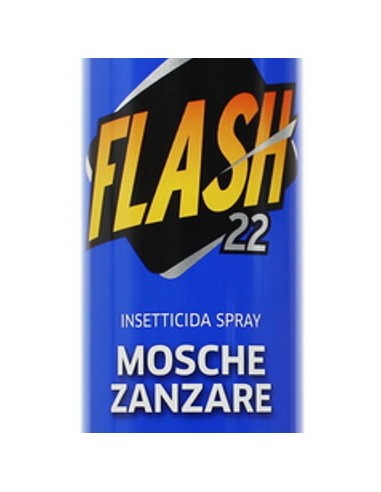 flash 22 insetticida spray per mosche e zanzare 250ml: tuttocasashop.it: pulizia e cura della casa