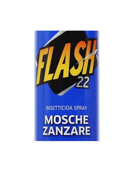 flash 22 insetticida spray per mosche e zanzare 250ml: tuttocasashop.it: pulizia e cura della casa