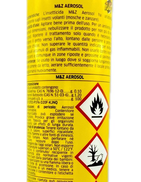 flash 22 insetticida spray per mosche e zanzare 250ml: tuttocasashop.it: pulizia e cura della casa