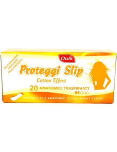 quik 20 assorbenti proteggislip anatomici - distesi: tuttocasashop.it: igiene e cura della persona