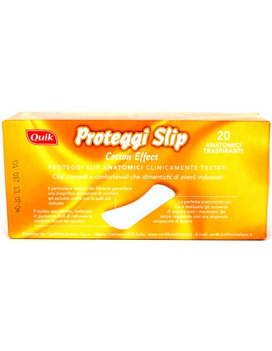 quik 20 assorbenti proteggislip anatomici - distesi: tuttocasashop.it: igiene e cura della persona