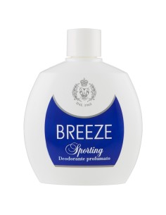 breeze deodorante squeeze no-gas - 100ml - sporting - senza sali alluminio: tuttocasashop.it: igiene e cura della persona